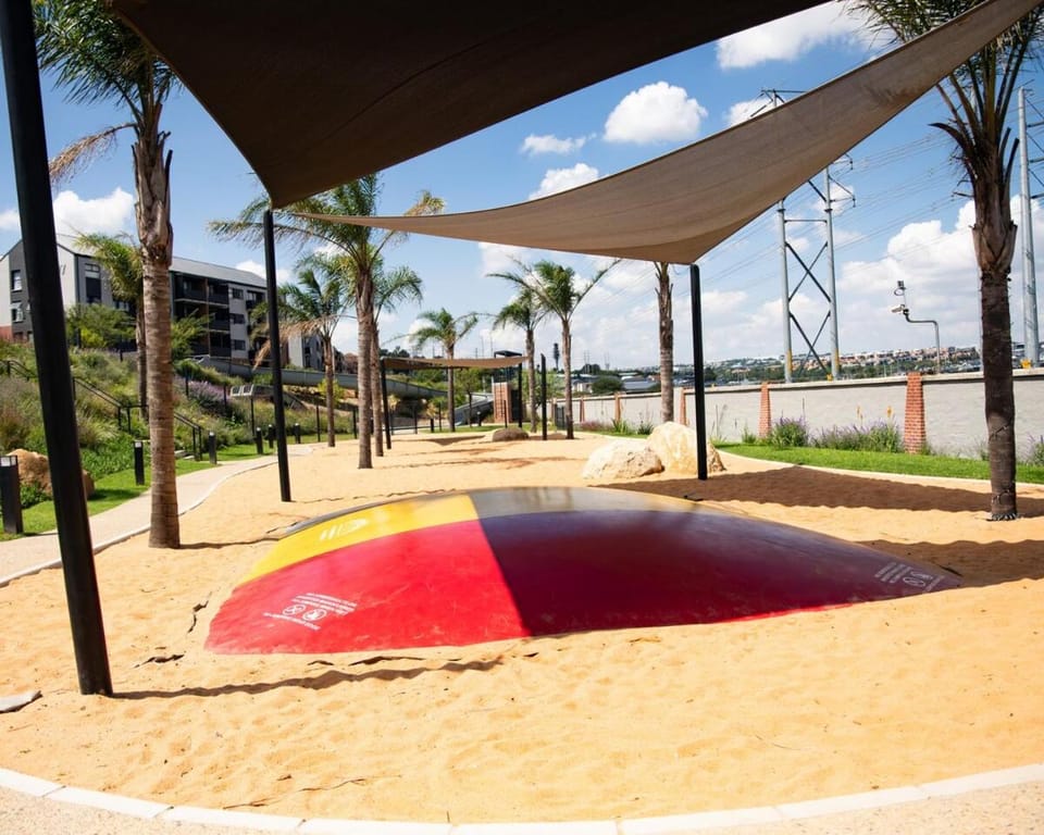 Natural landscape, Children play ground