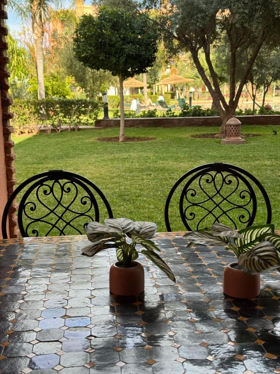 charmant appartement avec grande piscine & terrasse Apartment in Marrakesh