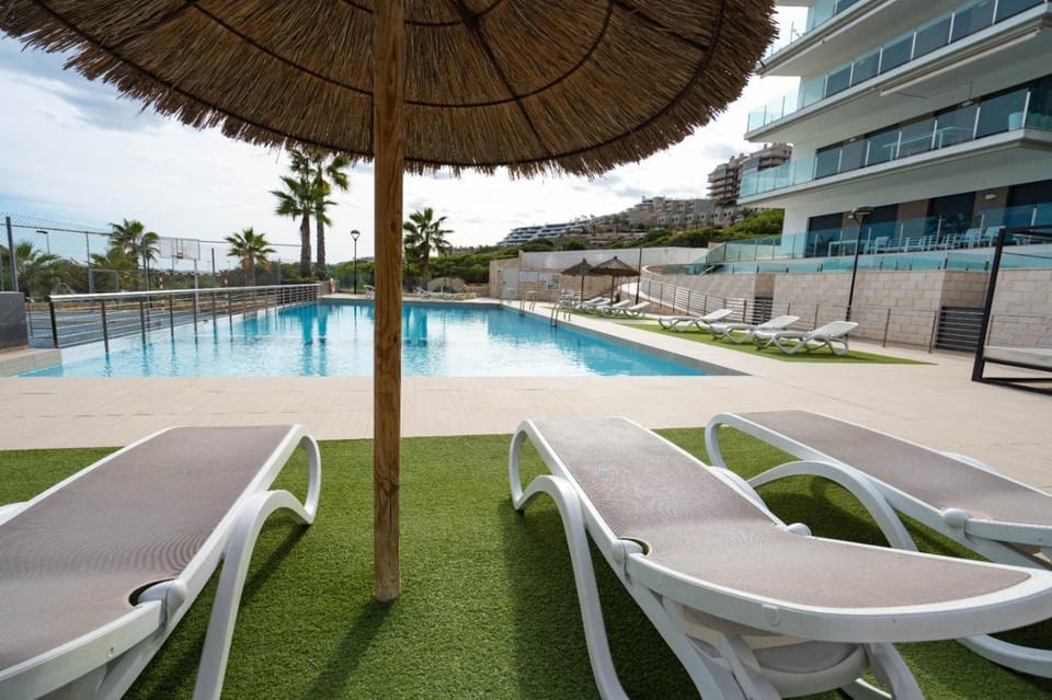 Spring, Garden, Pool view, Swimming pool, Swimming pool, sunbed