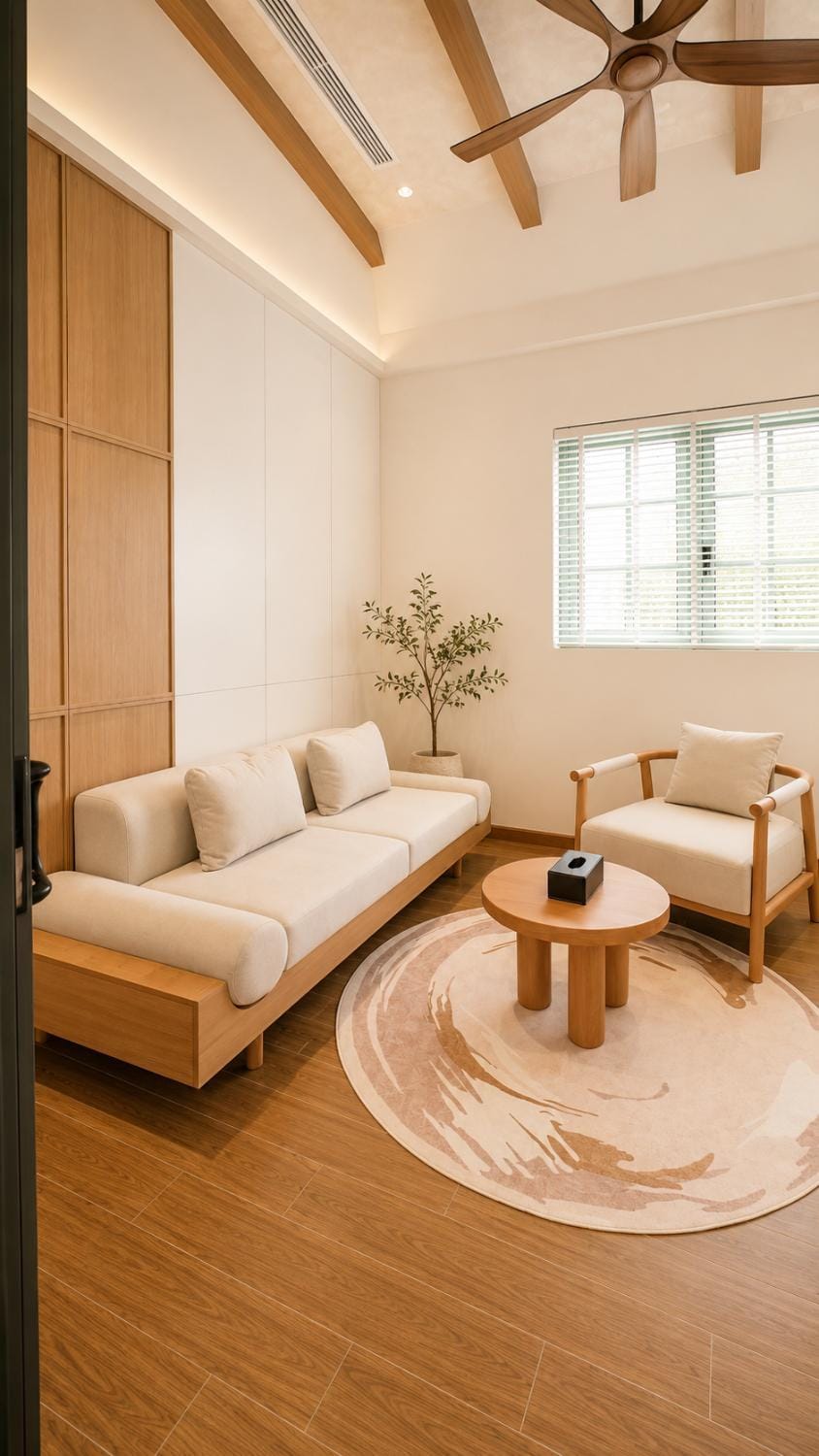 Living room, Photo of the whole room