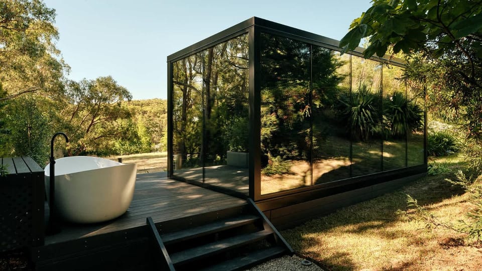 Mirror Home Yarra Valley House in Badger Creek