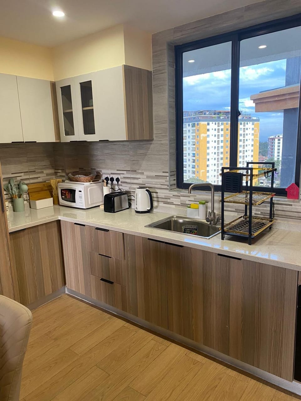 classy executive two bedroom apartment with fully equipped gym ample parking space heated swimming pool children playing ground and amazing scenic views Apartment in Nairobi