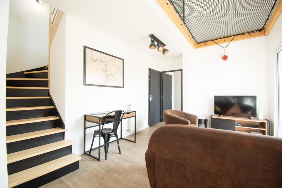 Le Perchoir Marin I Filet suspendu & Terrasse House in Finistere