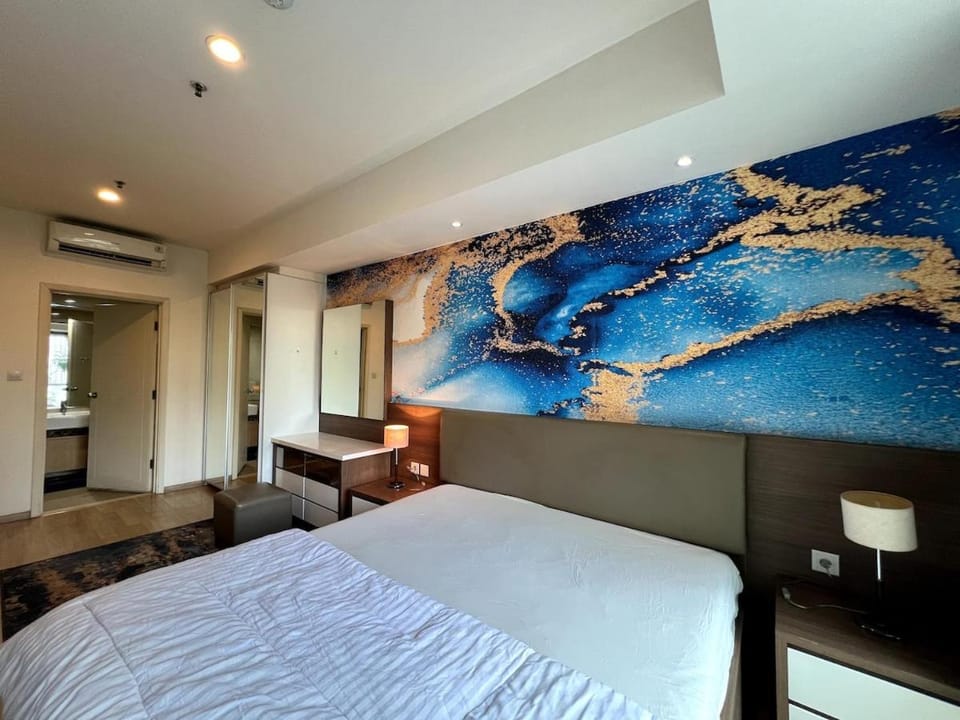 2 Bed Casa Grande Mall Kota Kasablanka View Swimming Pool By Travelibu Apartment in South Jakarta City