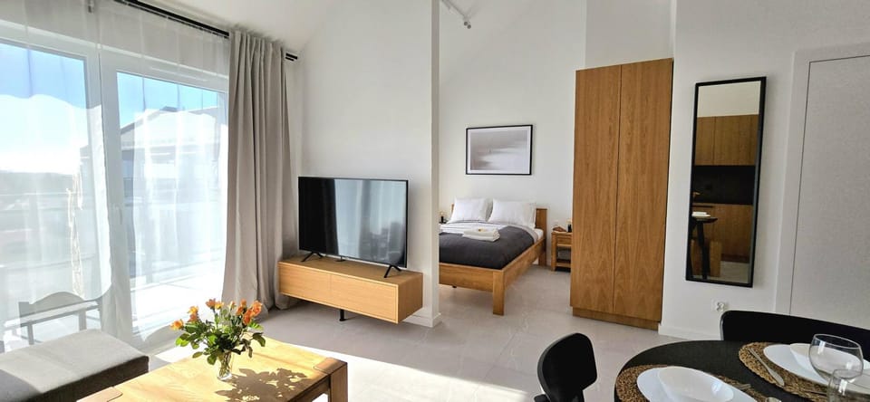 Amber Sky Jantar Resort by TriApart - grill, boisko, dwa miejsca parkingowe Apartment in Pomeranian Voivodeship