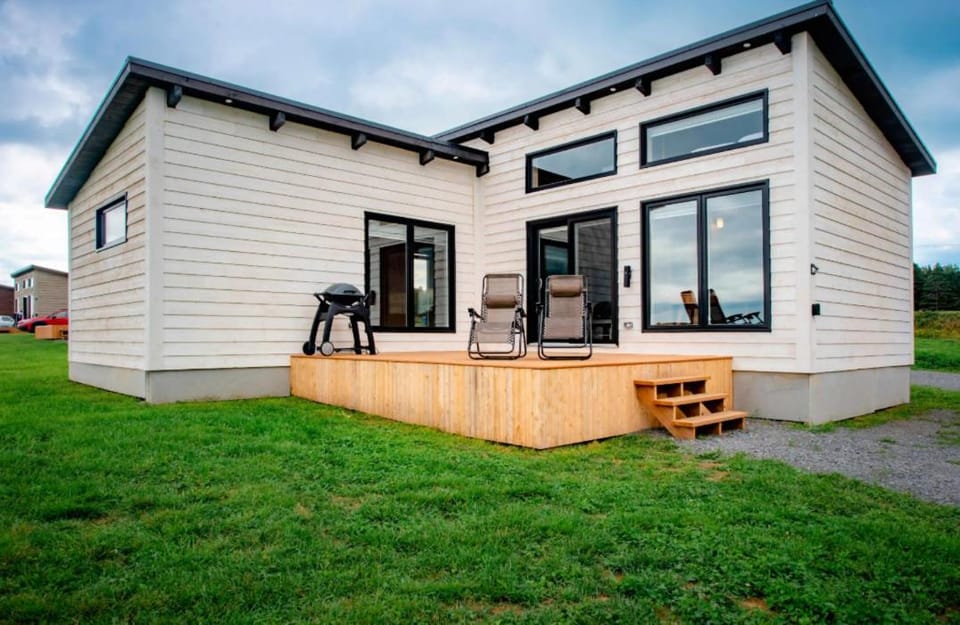 Property building, Patio, Garden view