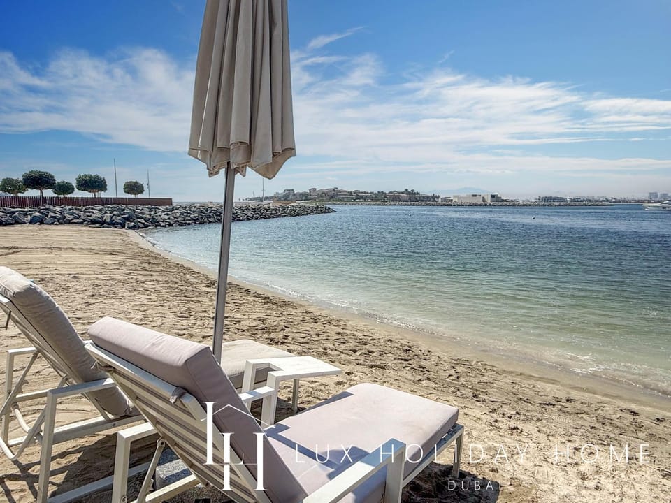 Beach, sunbed