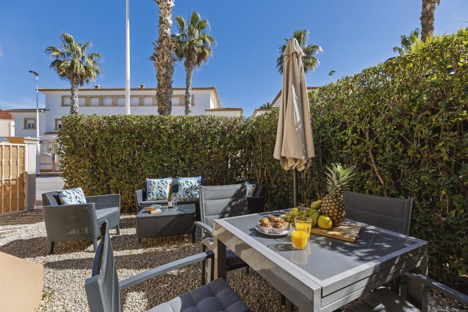 Patio, Garden, Garden view