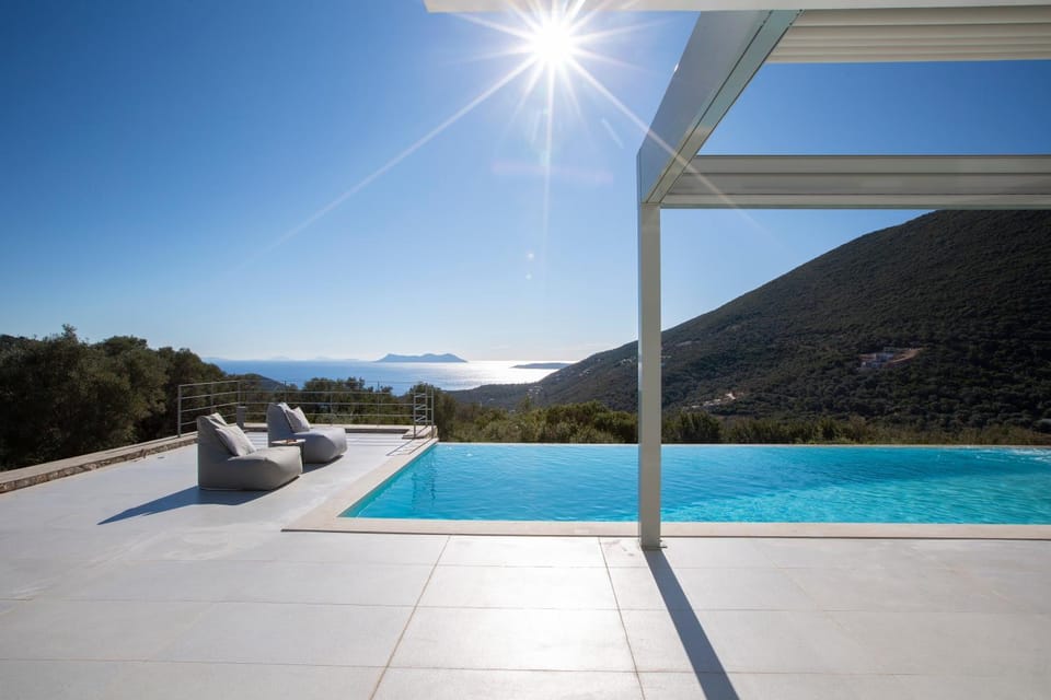 Aeri Villa One - spectacular sea view and infinity pool! Villa in Peloponnese, Western Greece and the Ionian