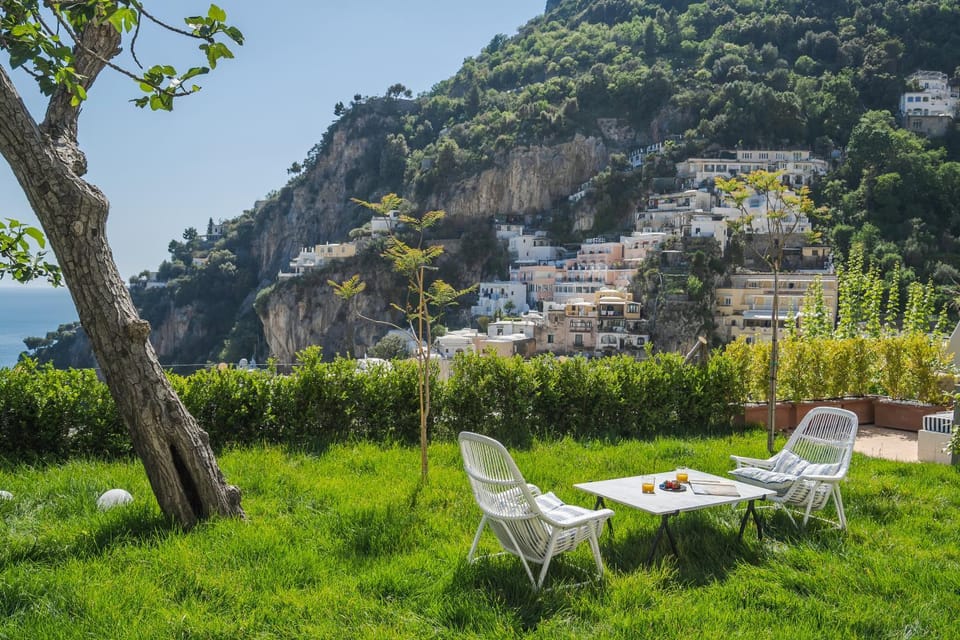 Garden, Mountain view, Sea view, Sunset