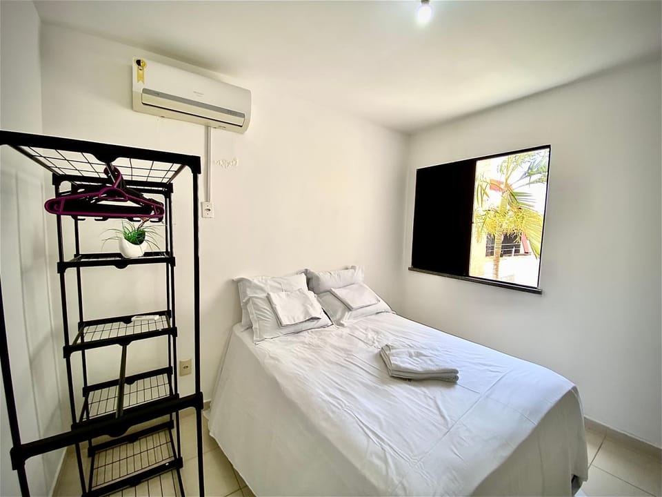 Apto charmoso a 3km Praia de Aruana, piscina e ar Apartment in Aracaju