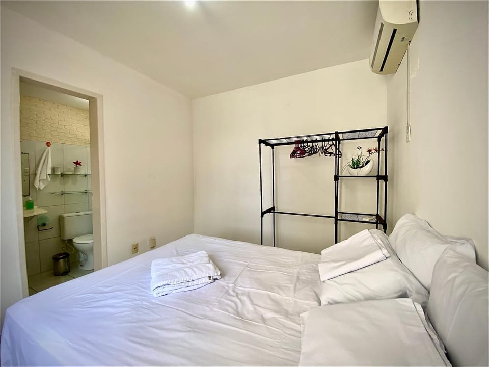 Apto charmoso a 3km Praia de Aruana, piscina e ar Apartment in Aracaju