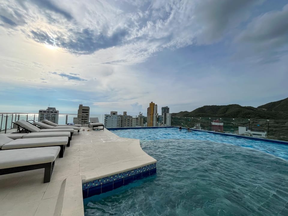 Natural landscape, Balcony/Terrace, Mountain view, Pool view, Swimming pool, Swimming pool