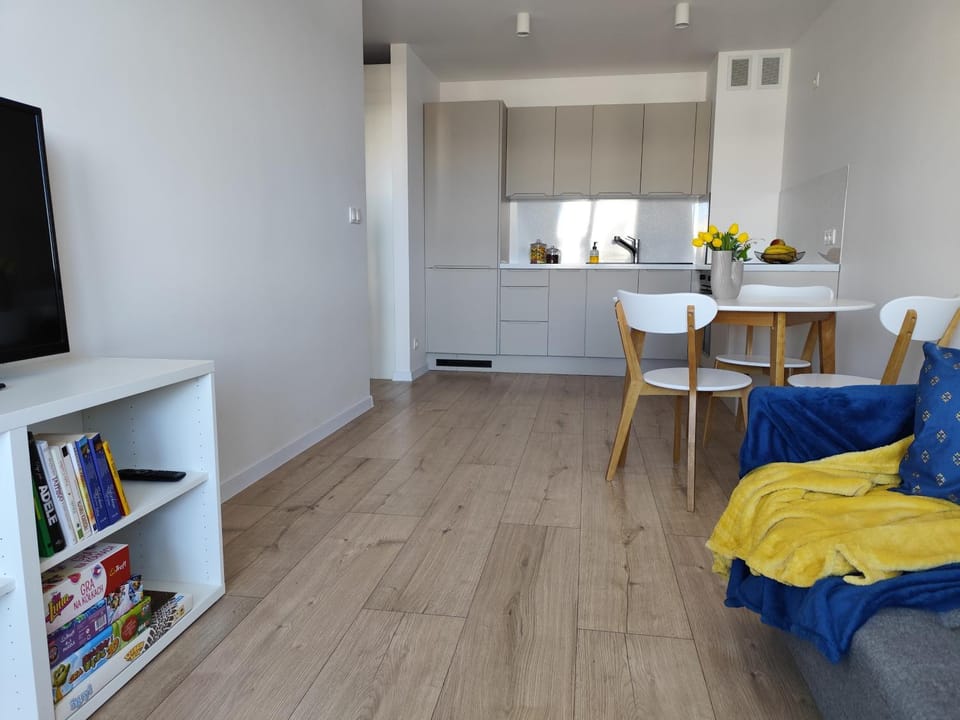 Apartament dwupokojowy KASZMIR przy Onkologii z prywatnym miejscem parkingowym Apartment in Greater Poland Voivodeship