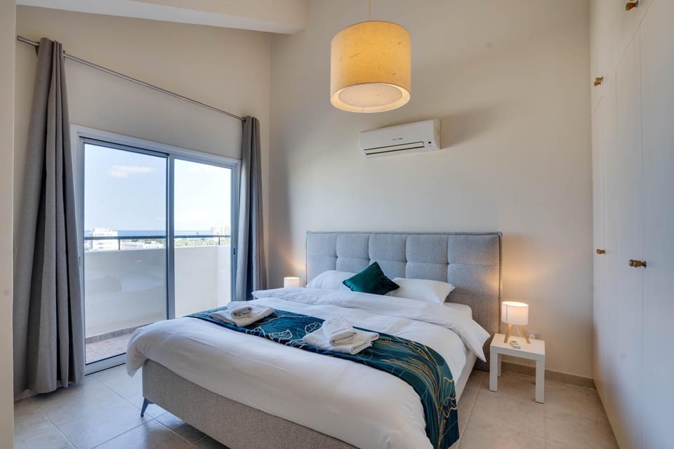 Bedroom, Sea view
