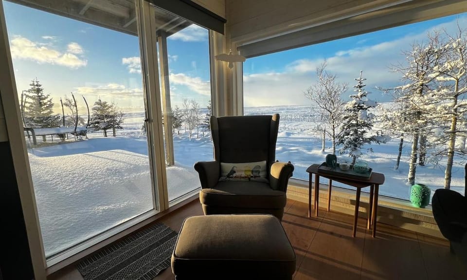 Winter, Living room, Seating area