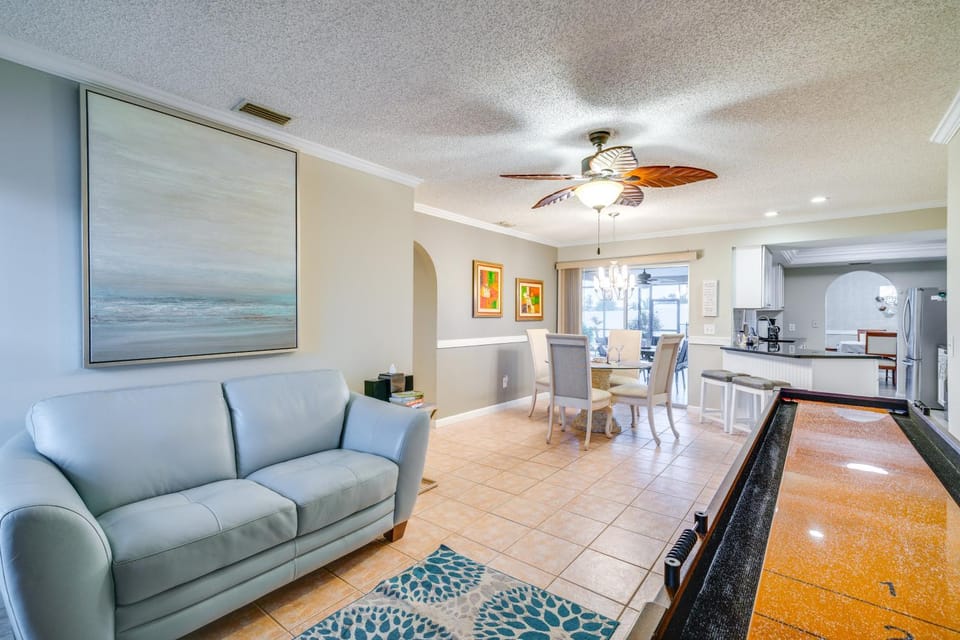 Dock & Dolphin Sightings! Cape Coral Family Escape House in Cape Coral