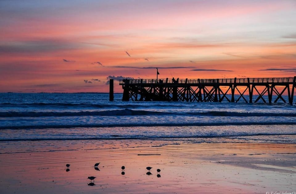 Nearby landmark, Beach, Sea view, Sunset