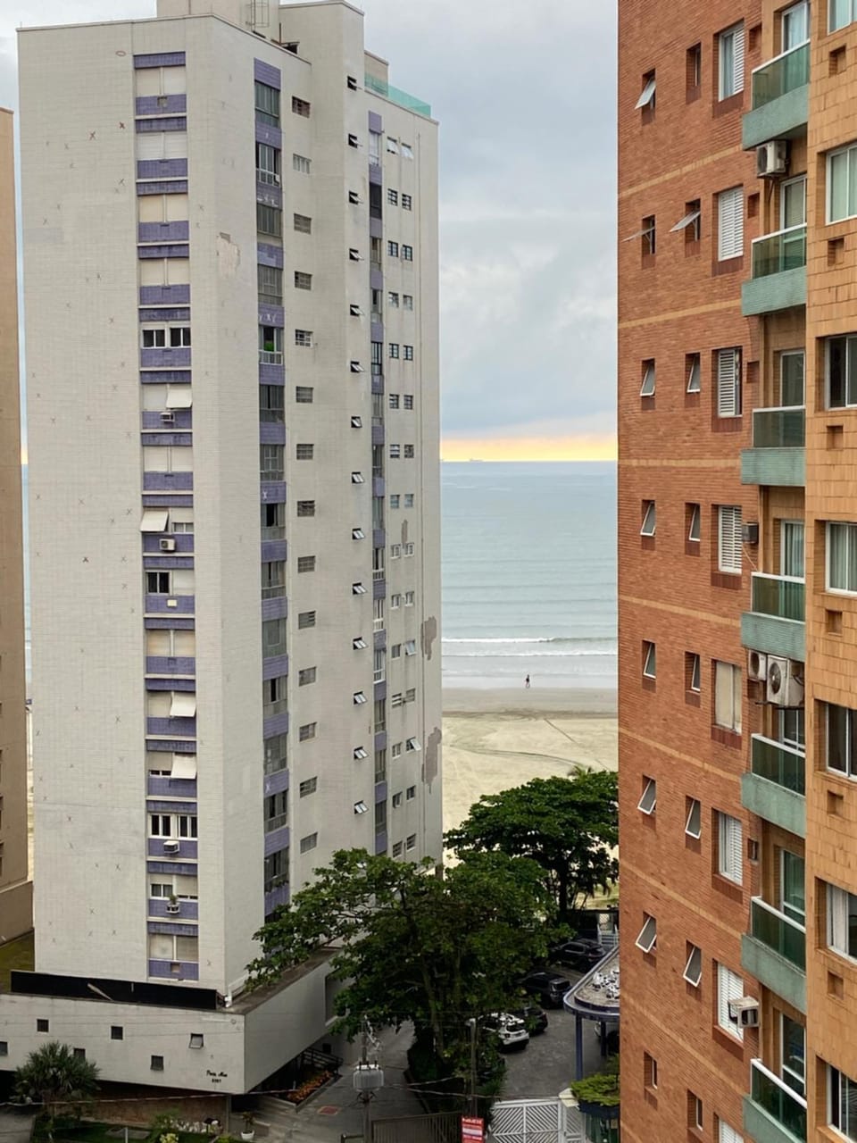 Refúgio Beira-mar com Vista Incrível para o Oceano Apartment in Santos