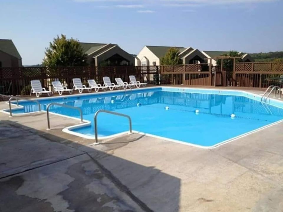 Property building, Pool view, Swimming pool, sunbed