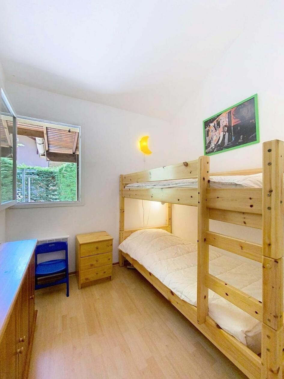 Résidence Jardins De L'ocean - Pavillon mitoyen 1 chambre + mezzanine, 4 pers, résidence avec piscine MAE-0641 Villa in Lacanau