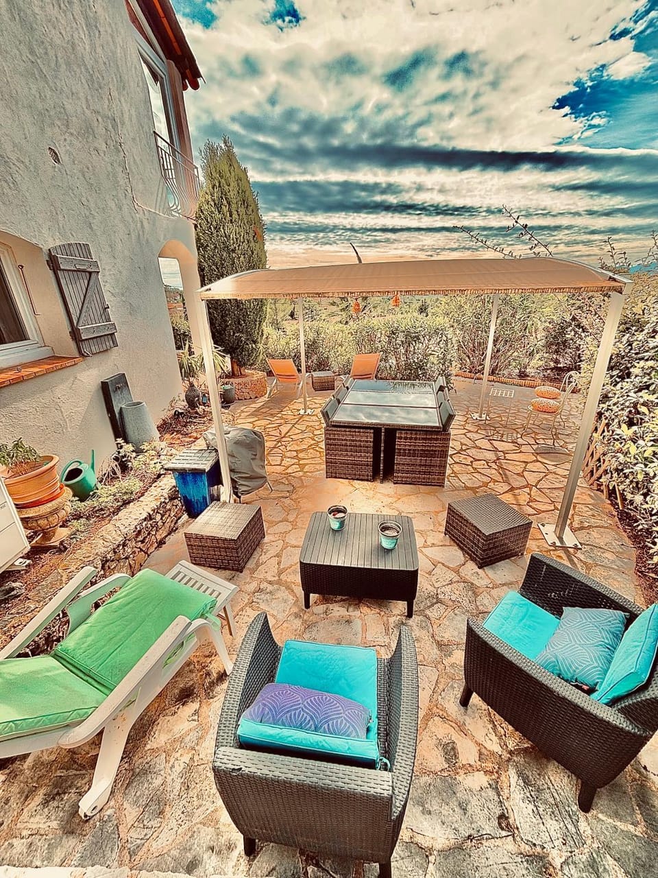 Maison au calme dans résidence privée avec piscine vue mer House in Fréjus