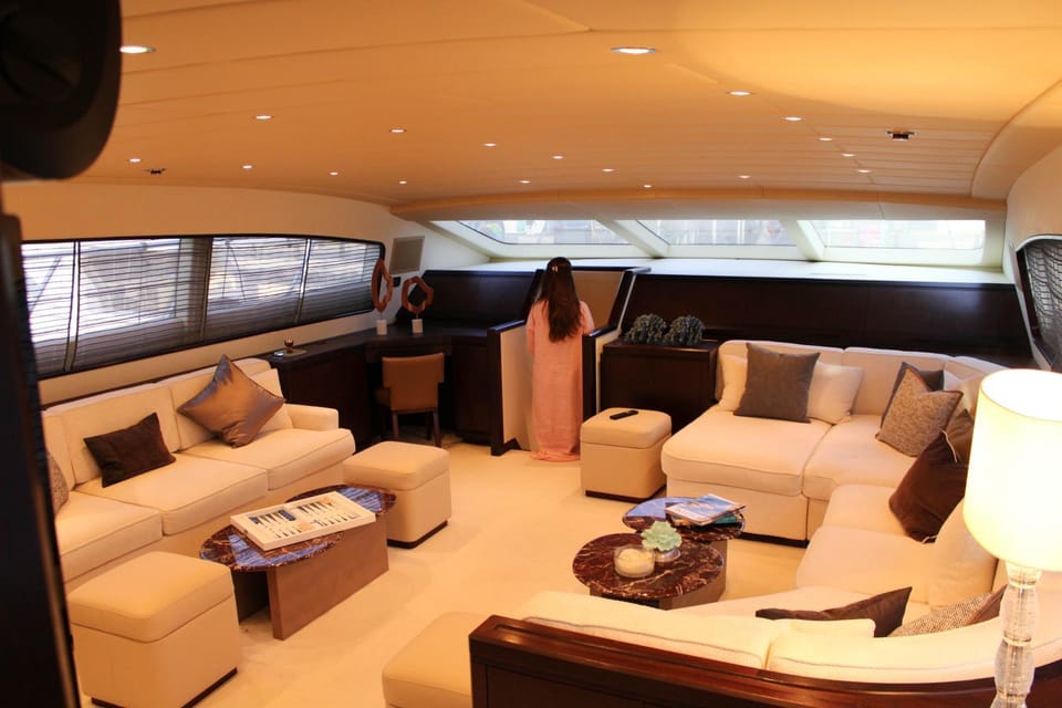 105 ft Yacht Docked boat in Decentralized Administration of the Aegean