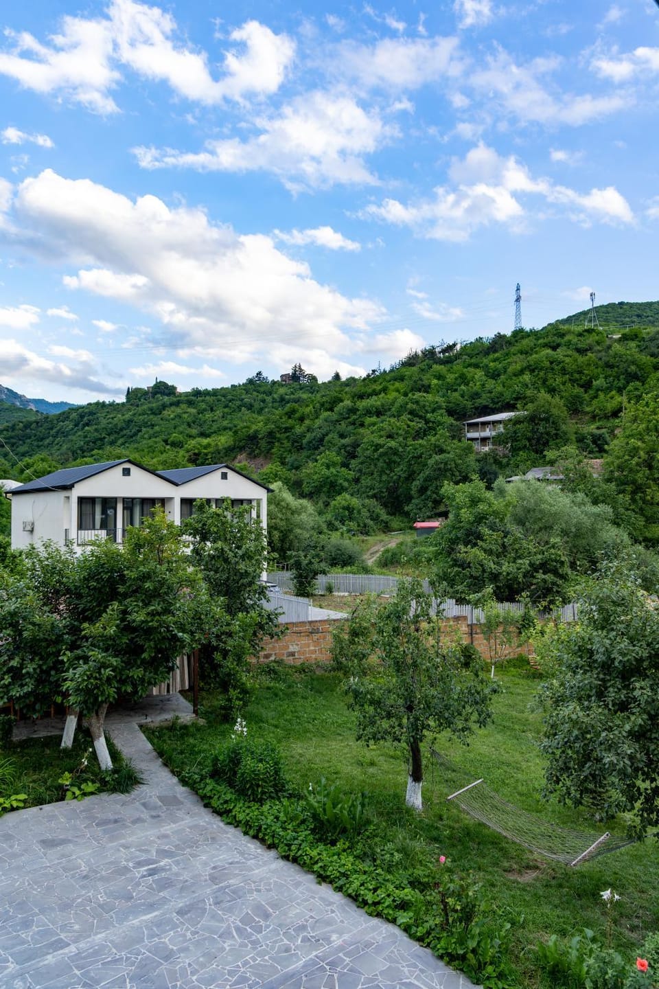 Property building, Garden, Garden view, Mountain view