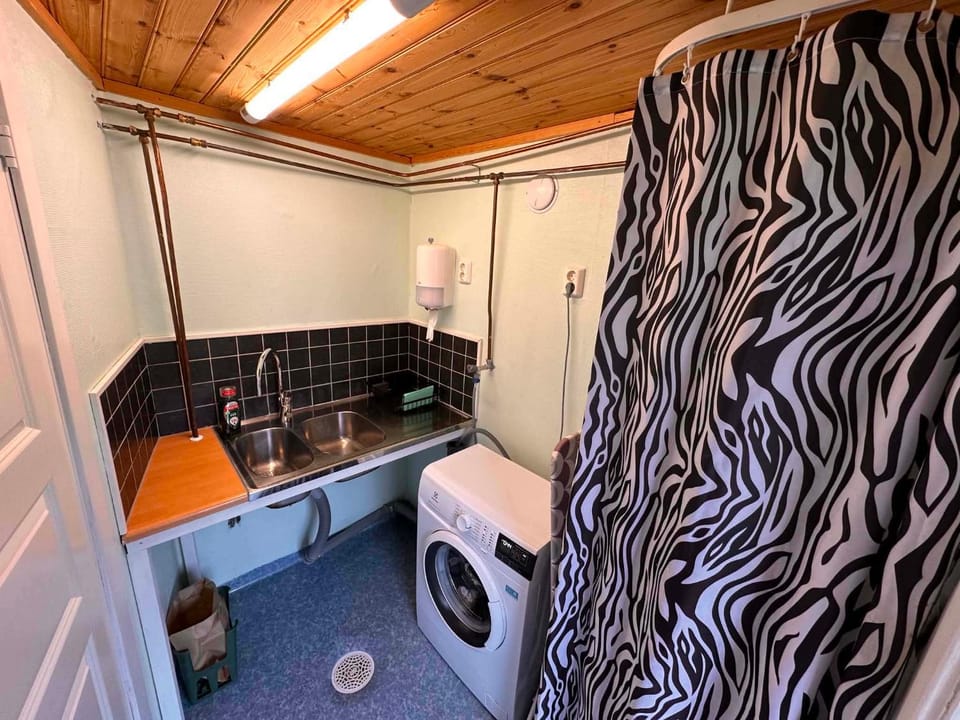 Property building, washing machine