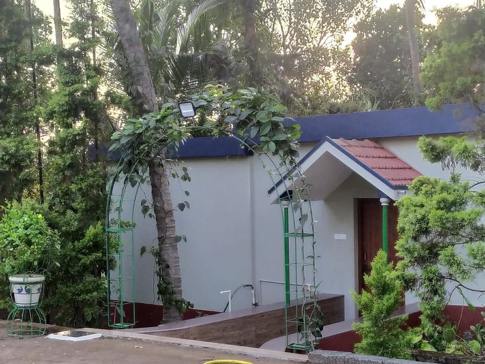 Property building, Garden view