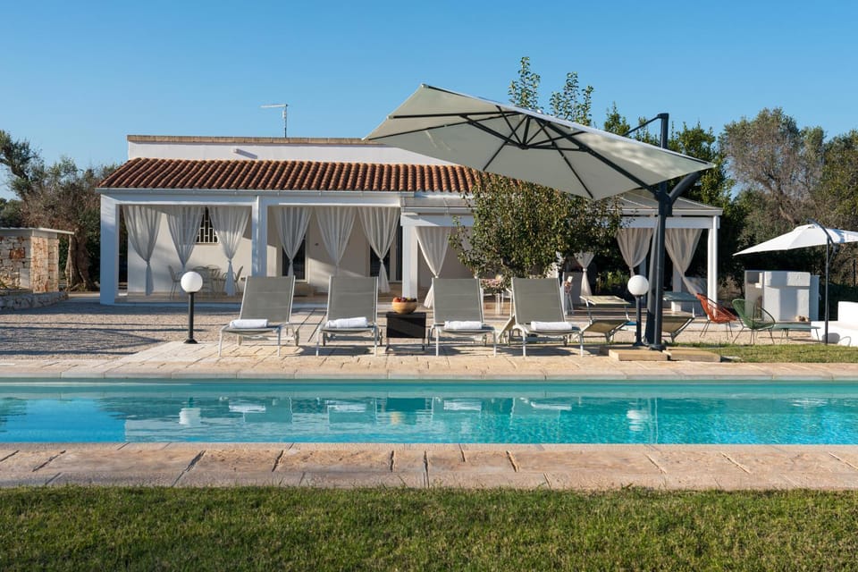 Property building, Spring, Day, Garden, Garden view, Pool view, Swimming pool, sunbed