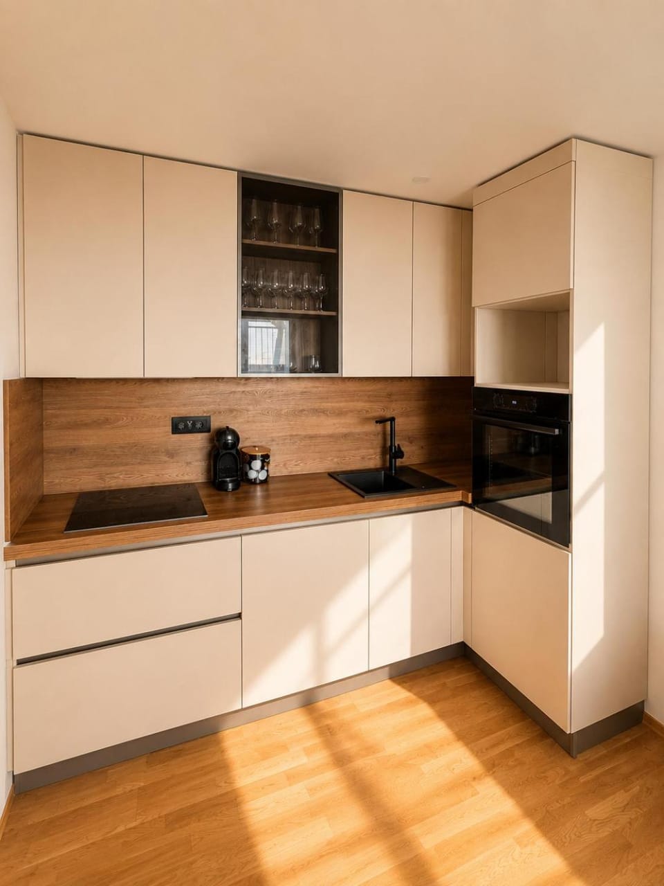 Kitchen or kitchenette, kitchen