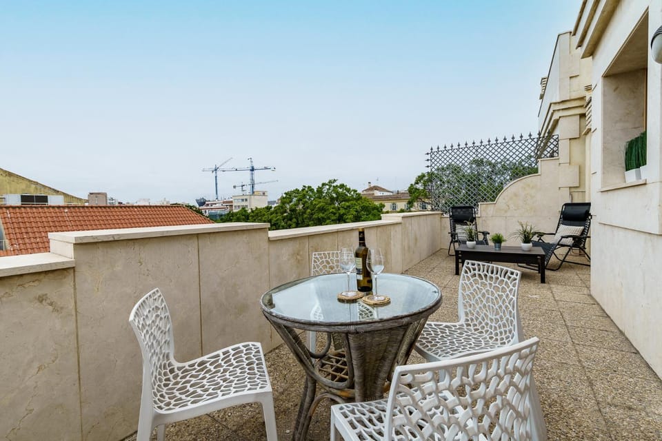 Property building, Day, View (from property/room), Balcony/Terrace, Balcony/Terrace