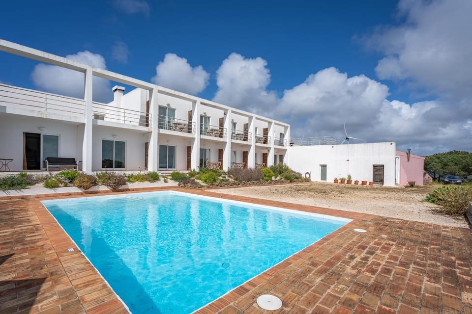 Property building, Living room, Swimming pool