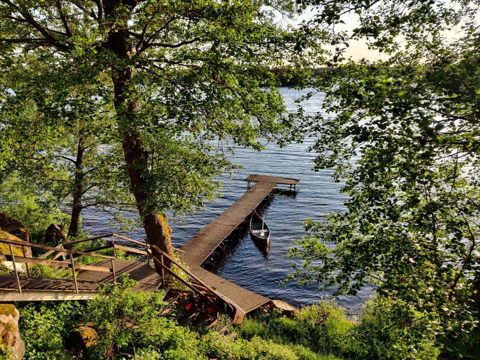 Natural landscape, Beach, Lake view