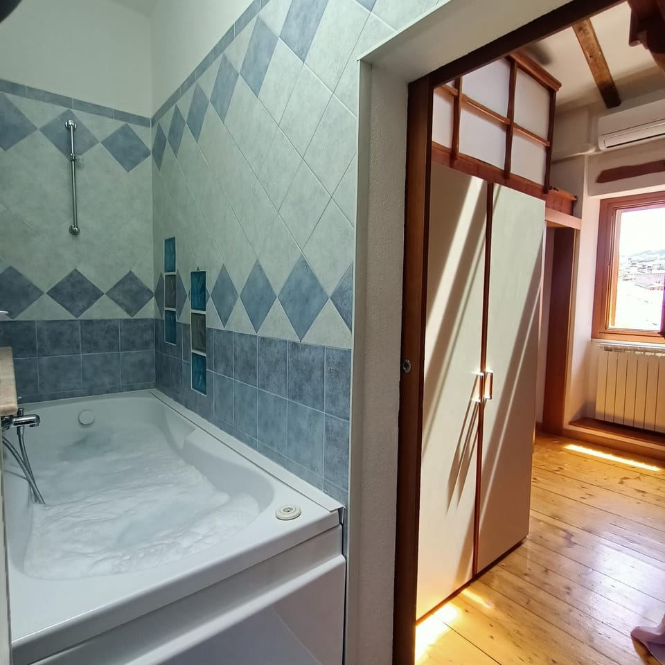 Shower, Hot Tub, Bathroom, View (from property/room), Bedroom, Bath, internet, air conditioner