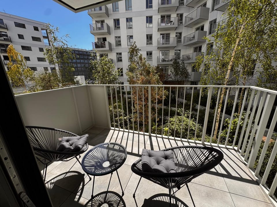 Property building, Patio, Day, View (from property/room), Balcony/Terrace