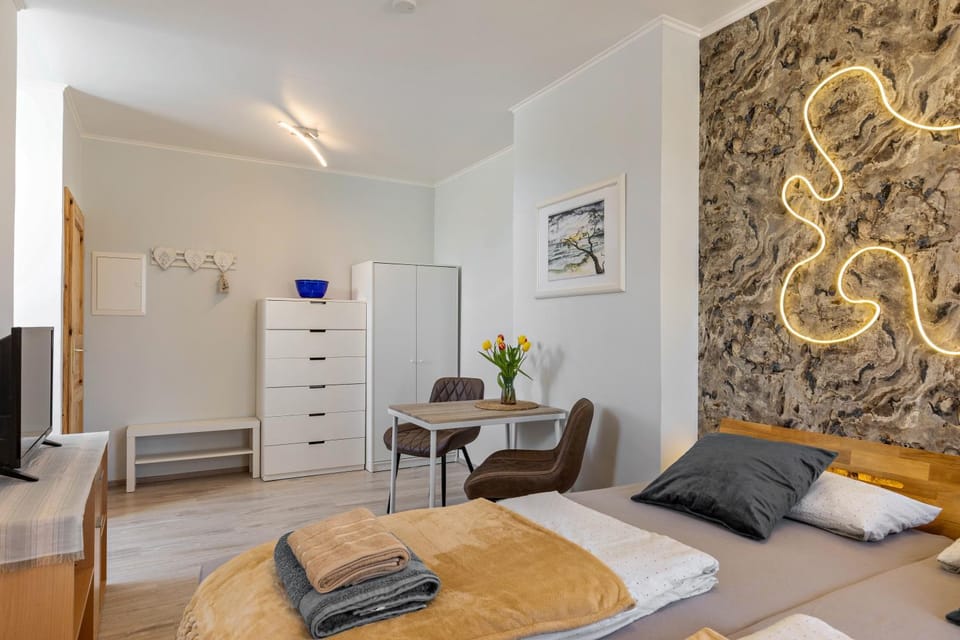Living room, Bedroom