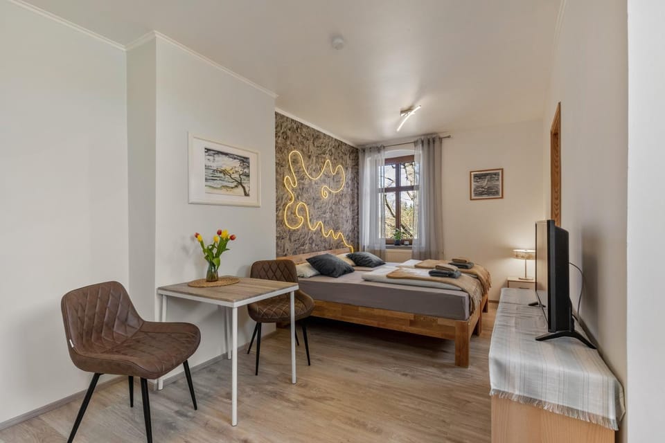 Living room, Bedroom