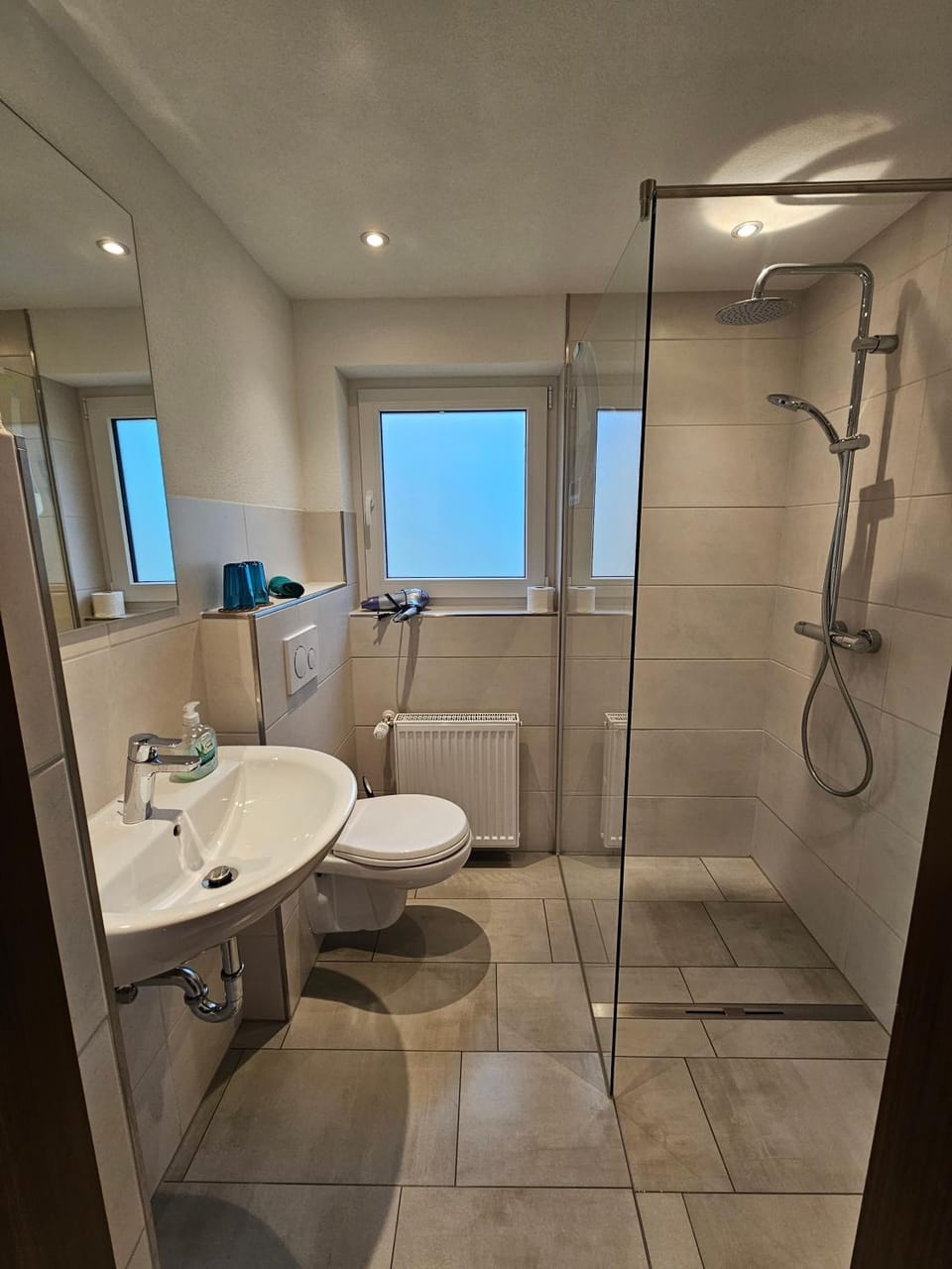 Bathroom, Living room