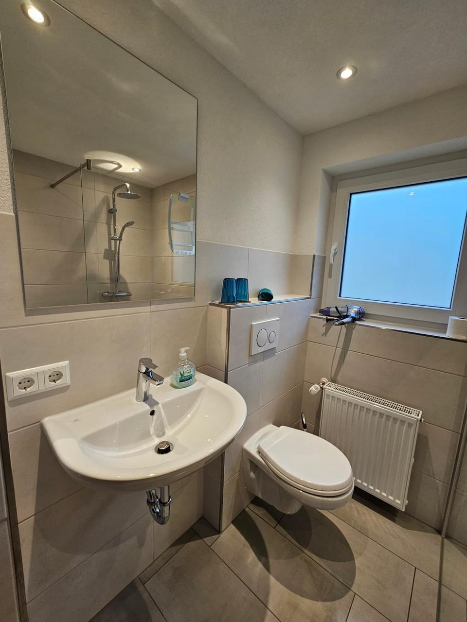 Bathroom, Living room