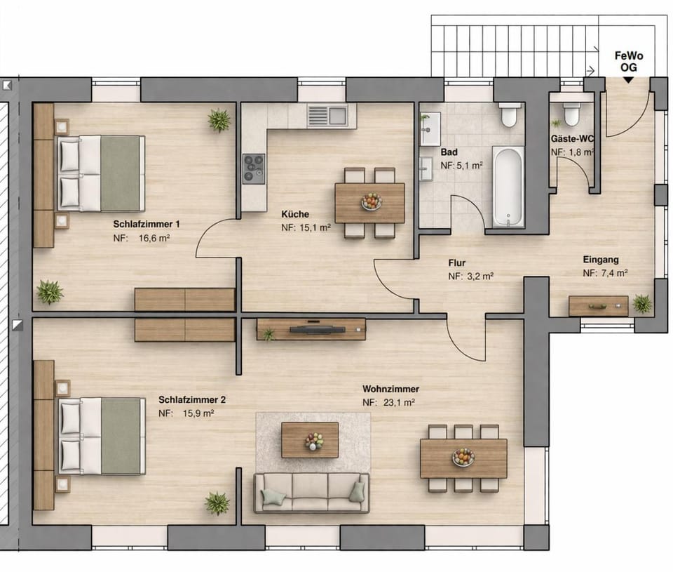 Property building, Floor plan
