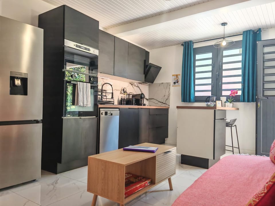 Kitchen or kitchenette, Dining area, oven