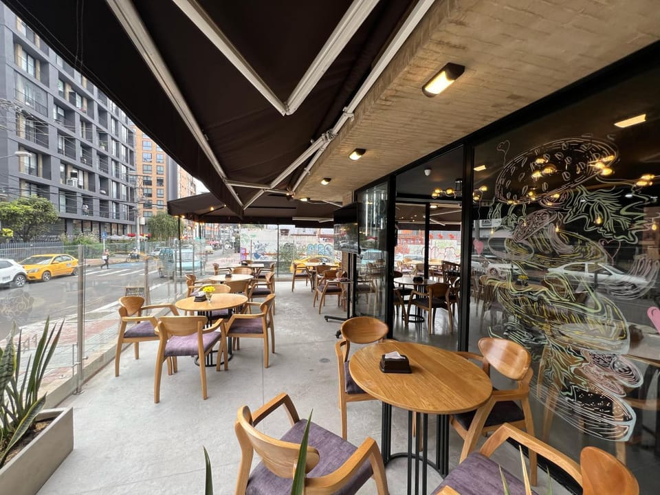 Property building, Restaurant/places to eat, City view