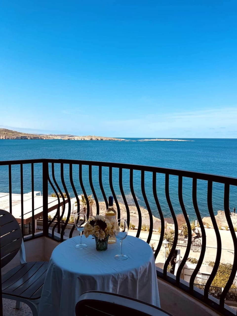 Patio, View (from property/room), Balcony/Terrace, Sea view