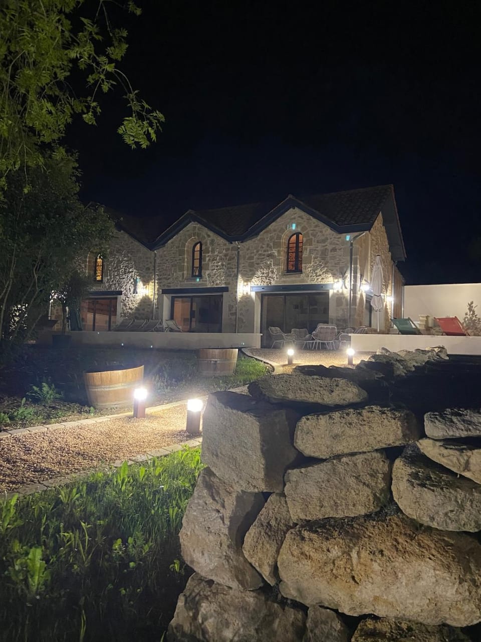 Property building, Night
