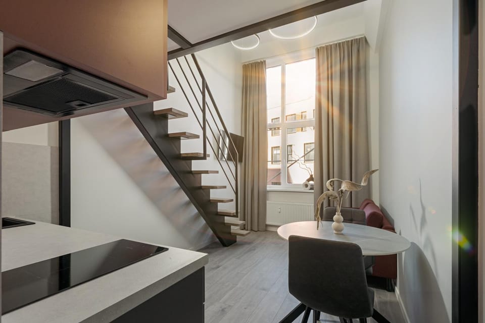 Rusty Red loft in City centre Self check-in No 2 Apartment in Vilnius
