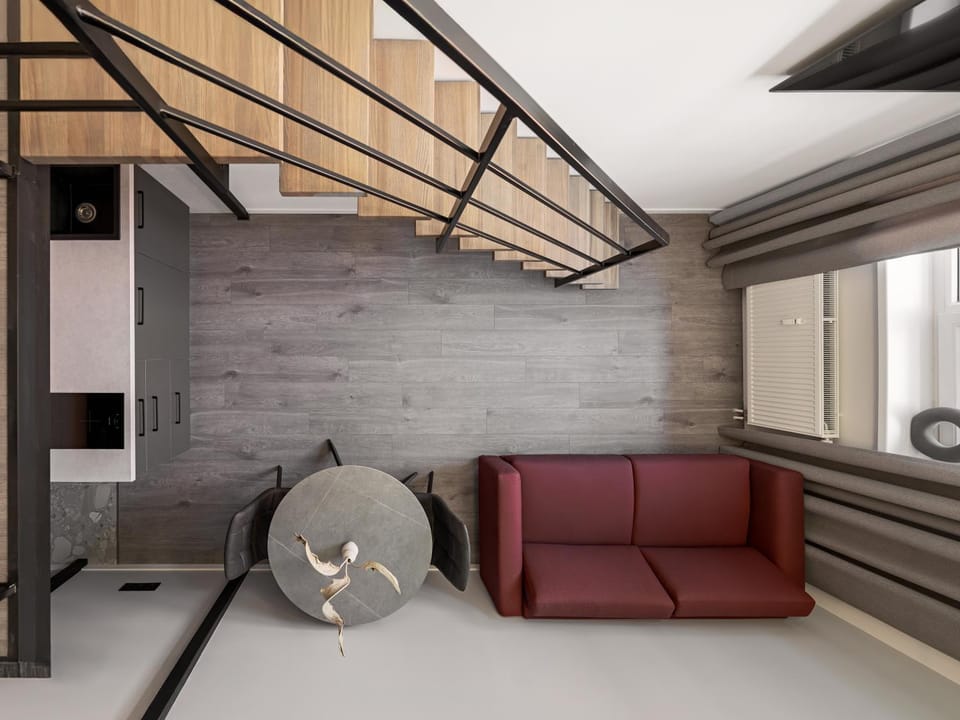 Rusty Red loft in City centre Self check-in No 2 Apartment in Vilnius