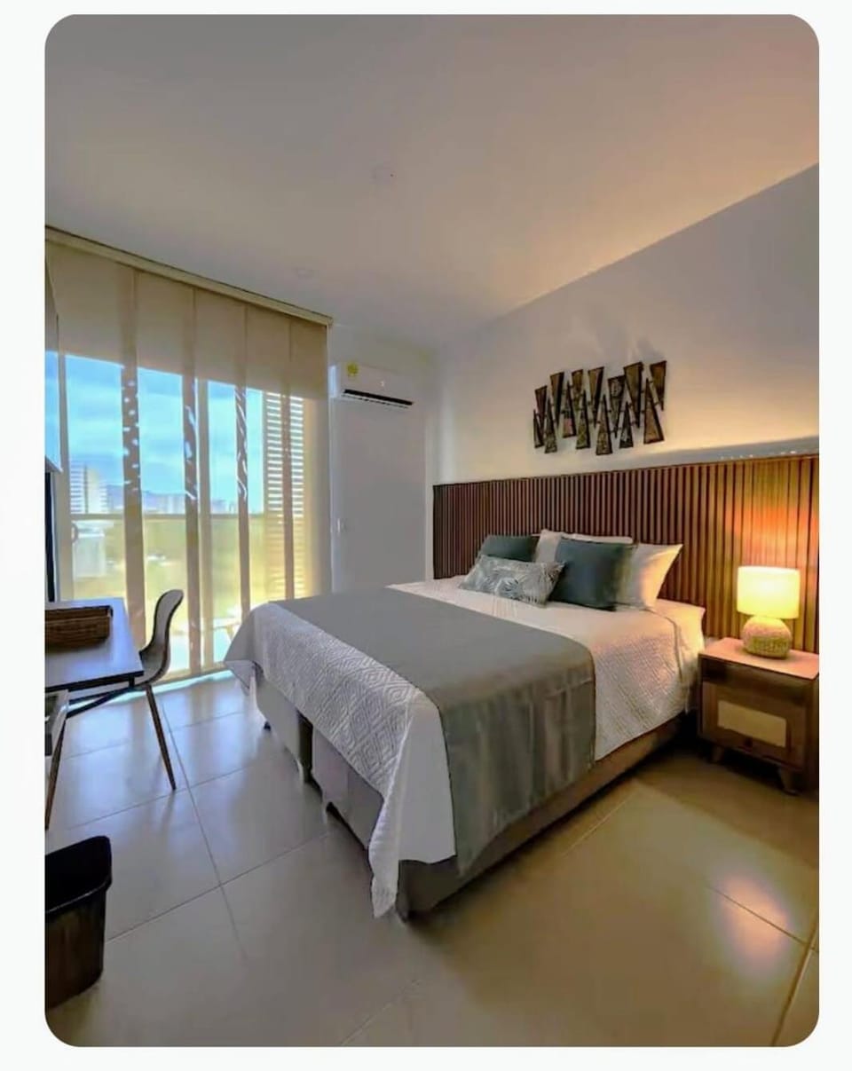 Bed, Bedroom, air conditioner