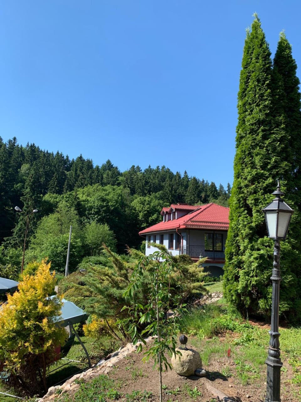 Property building, Garden, Garden view